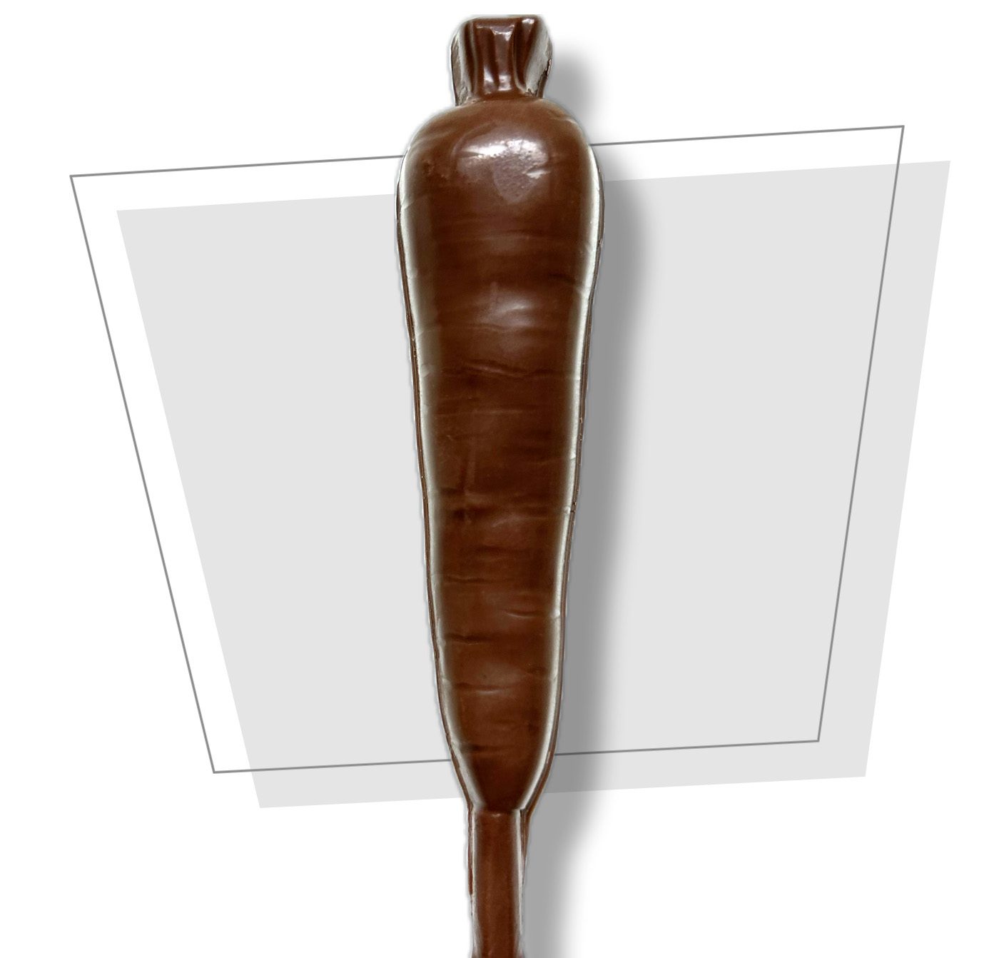 Milk Chocolate Carrot Pop