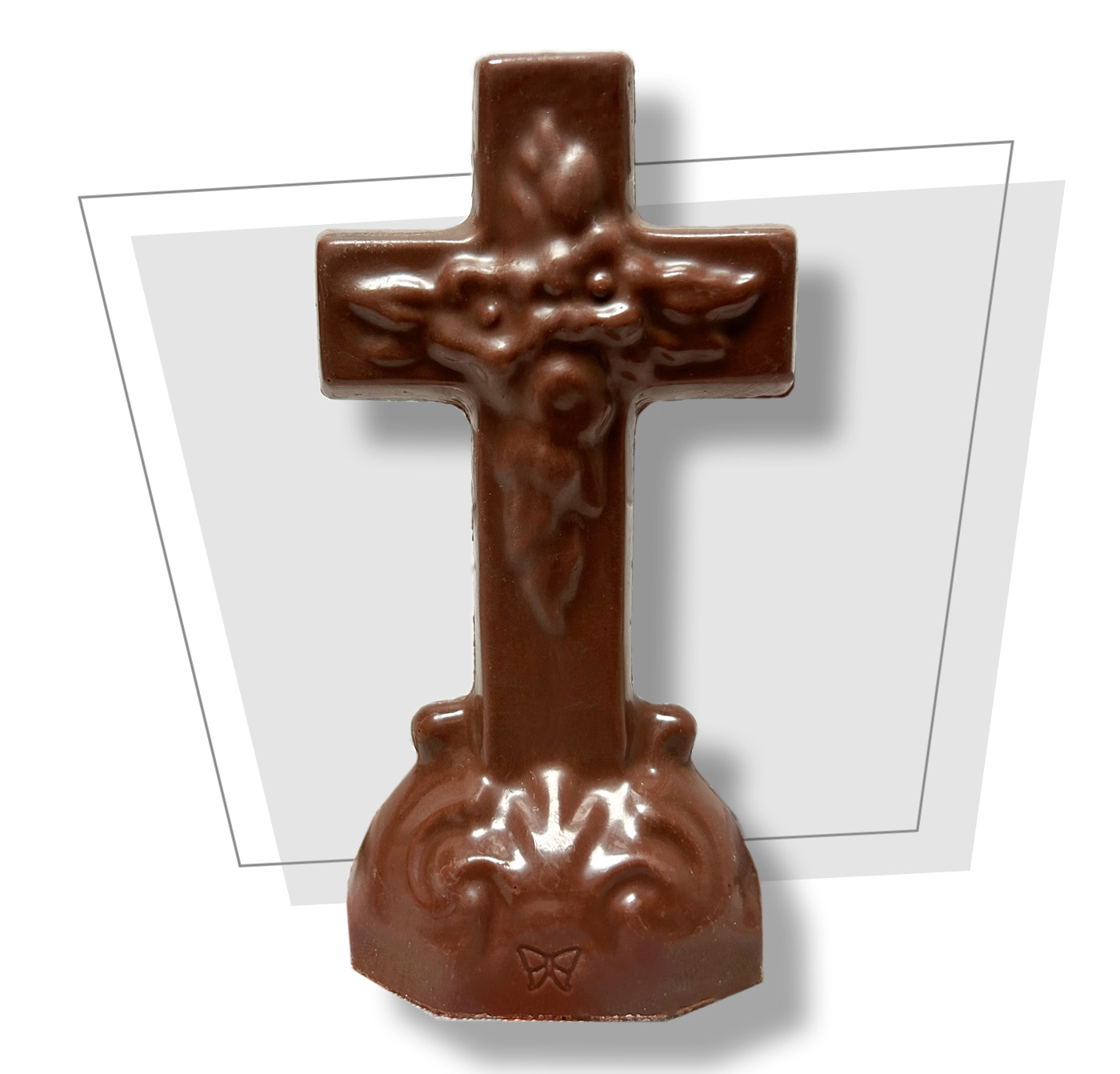 Solid Chocolate Cross