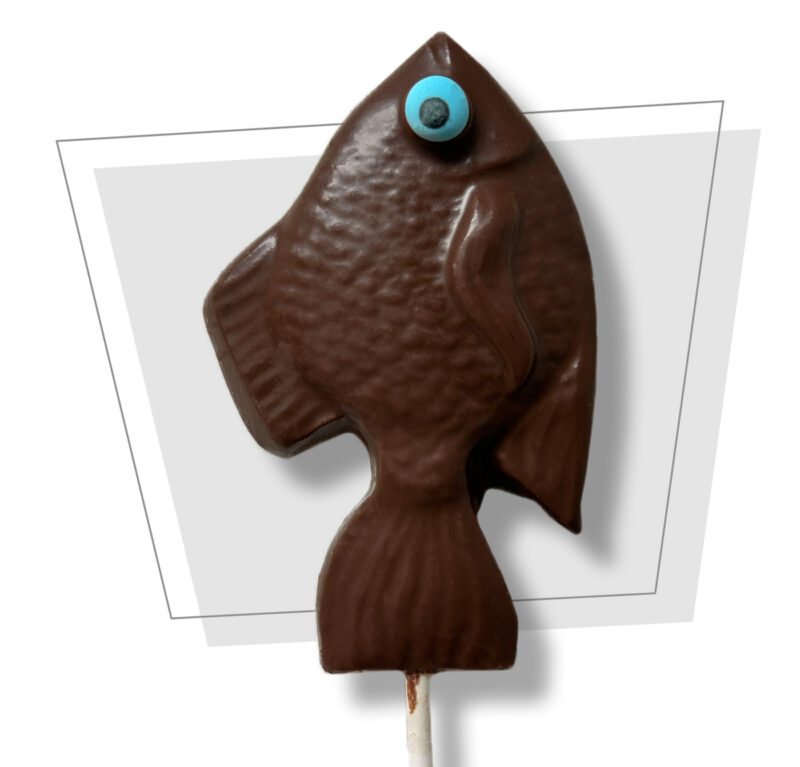 Milk Chocolate Fish Pop